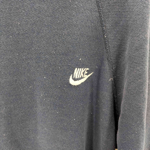 ナイキ NIKE USA製 銀タグロゴ刺繍スウェットプルオーバー メンズ import:L