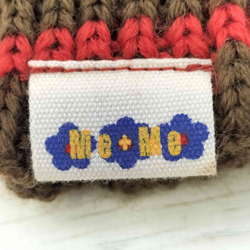 チャオパニック Ciaopanic Me+Me ミープラスミー お花刺繍ミトン ニットハンドウォーマー レディース ONE SIZE