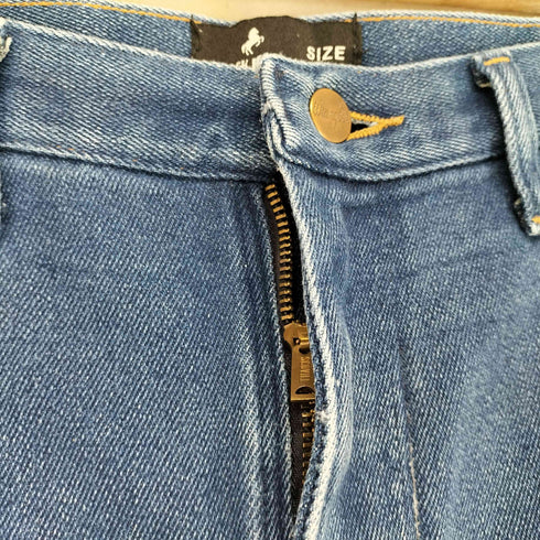 ラングラー Wrangler BLACK HOUSE DENIM JEANS テーパードデニムパンツ メンズ 34