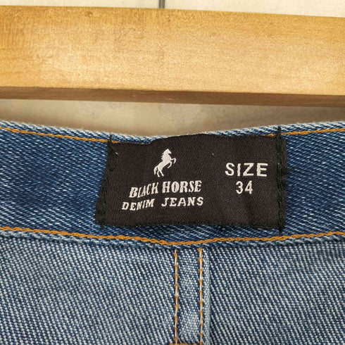 ラングラー Wrangler BLACK HOUSE DENIM JEANS テーパードデニムパンツ メンズ 34
