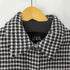 ザラ ZARA 千鳥格子 フリンジ シャツジャケット レディース import:M
