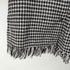 ザラ ZARA 千鳥格子 フリンジ シャツジャケット レディース import:M