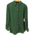 ザラ ZARA サテン L/S シャツ レディース import:M