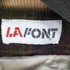 LAFONT 裏地チェック 襟コーデュロイ切替 ファイヤーマンジャケット メンズ JPN:XXL