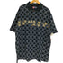 チャップスラルフローレン CHAPS RALPH LAUREN 90S 花柄 ショートスリーブ ポロシャツ メンズ import:XL