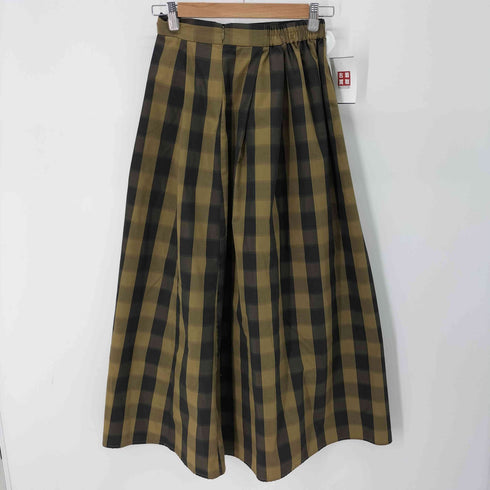 ビームスハート BEAMS HEART チェック柄 タックフレアスカート レディース ONE SIZE