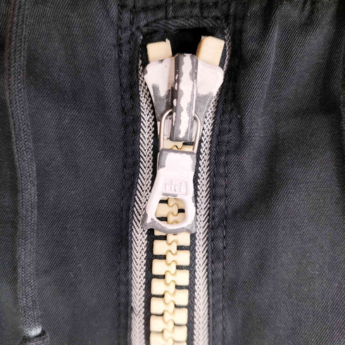フランス軍 ririジップ 後染め スノーカモパンツ オーバーパンツ メンズ