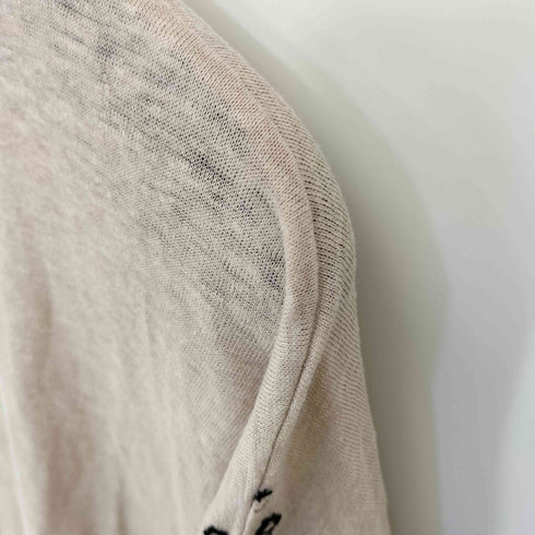 トリココムデギャルソン tricot COMME des GARCONS ステッチデザイン サマーニット 半袖カーディガン レディース