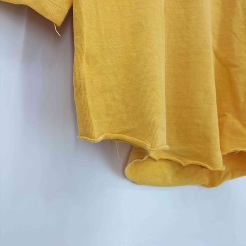 Vitage KAREN ナンバリング 裾カットオフ スウェットTシャツ レディース