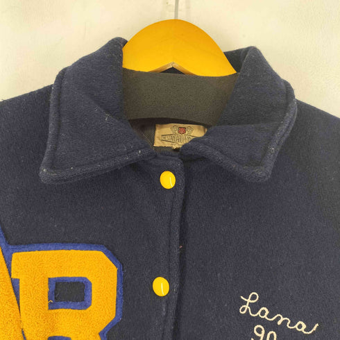 70S-80S THE STANDARD PENNANT CO.INC 両面パッチスタジャン メンズ