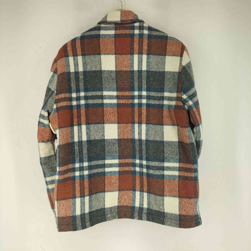 シアーズ Sears 70S チェックフランネルシャツジャケット メンズ US:38