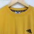 アディダス adidas 90-00s 万国旗タグ ロゴ刺繍クルーネックTシャツ メンズ XO