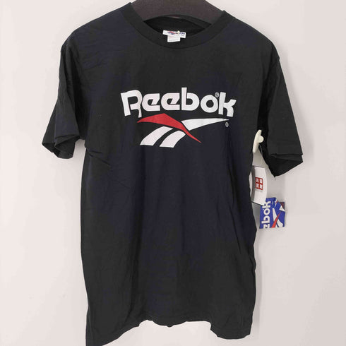 リーボック Reebok S/SフロントロゴプリントクルーネックTシャツ メンズ import:M