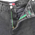 トミージーンズ tommy jeans ストレート ブラックデニムパンツ メンズ 3/28