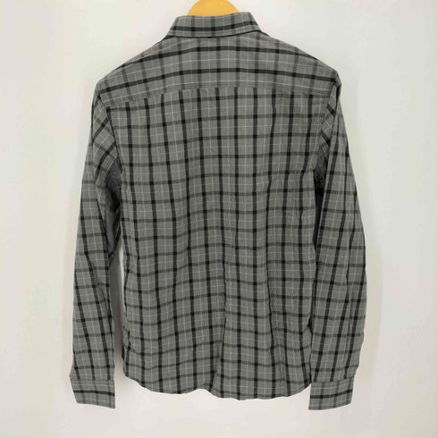 アルマーニジーンズ ARMANI JEANS グレンチェック長袖シャツ メンズ XS