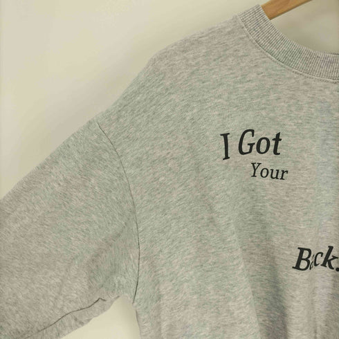 ファーストハンド Firsthand 24AW オーガニック コットン ロゴ プリント スウェット レディース FREE