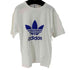 アディダス adidas 90s USA製 万国旗タグ トレフォイルロゴプリントクルーネックTシャツ シングルステッチ メンズ import:L