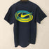 ナイキ NIKE 90s USA製 スウォッシュロゴプリントクルーネックTシャツ シングルステッチ メンズ import:M