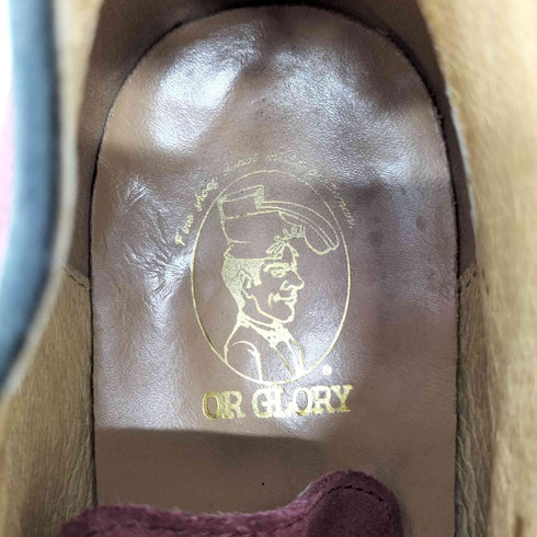 オアグローリー OR GLORY ヌバック レザー コンビシューズ メンズ