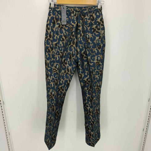 ジーナシス JEANASIS 総柄 ブーツカット スラックスパンツ レディース JPN:M