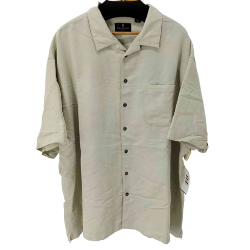 ビルブラス BILL BLASS ワンポケットオーバーサイズS/S開襟シャツ メンズ 3XL