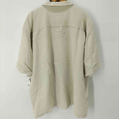 ビルブラス BILL BLASS ワンポケットオーバーサイズS/S開襟シャツ メンズ 3XL