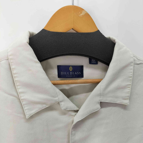 ビルブラス BILL BLASS ワンポケットオーバーサイズS/S開襟シャツ メンズ 3XL