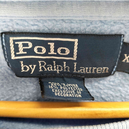ポロバイラルフローレン Polo by RALPH LAUREN スモールポニー刺繍クルーネックスウェットプルオーバー メンズ import:XL