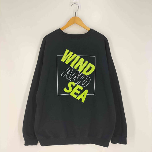 ウィンダンシー WIND AND SEA 両面プリント クルーネックスウェット メンズ JPN:L