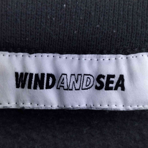 ウィンダンシー WIND AND SEA 両面プリント クルーネックスウェット メンズ JPN:L