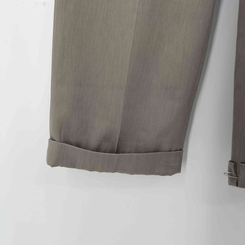 ペリーエリスポートフォリオ PERRY ELLIS PORTFOLIO CLASSIC FIT 2タックセンタープレスワイドスラックス メンズ 34X30
