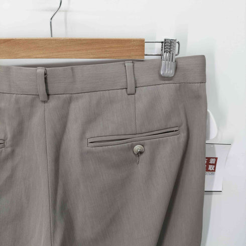 ペリーエリスポートフォリオ PERRY ELLIS PORTFOLIO CLASSIC FIT 2タックセンタープレスワイドスラックス メンズ 34X30