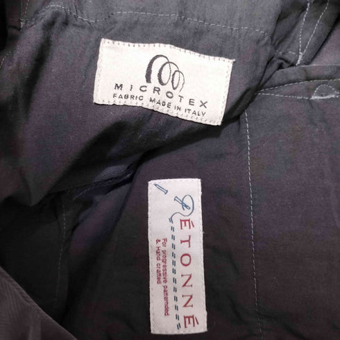 エトネ Etonne MICROTEX 英国製 センタープレス コットン カーゴ パンツ メンズ S(76)
