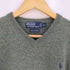 ポロバイラルフローレン Polo by RALPH LAUREN ポニー刺繍 Vネック ウールニット メンズ import:XL