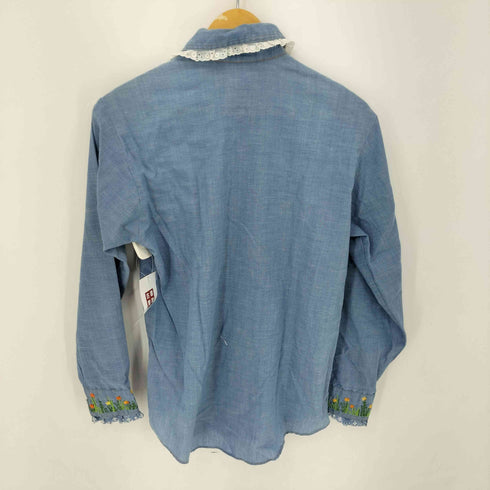 シアーズ Sears 70S PUT-ON SHOP リメイク シャンブレーシャツ レディース 20