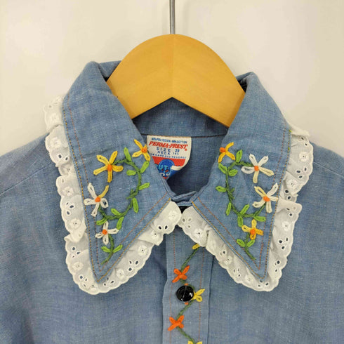 シアーズ Sears 70S PUT-ON SHOP リメイク シャンブレーシャツ レディース 20