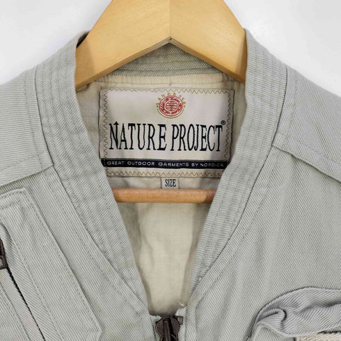 NATURE PROJECT 80-90s コットン フィッシングベスト メンズ import:M
