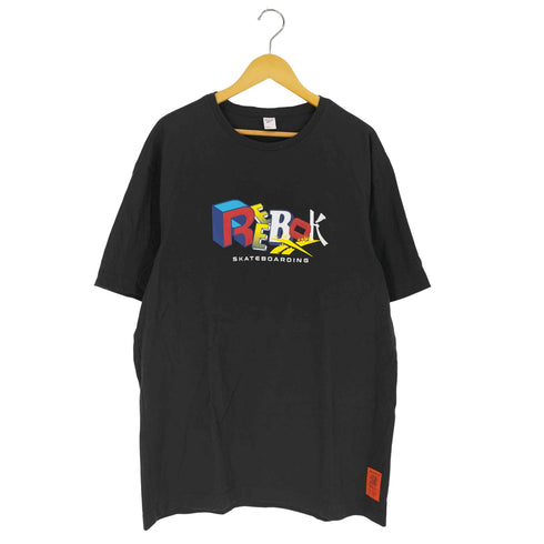 リーボック Reebok CLXBEPUSS TEE1 プリント クルーネックTシャツ メンズ XO