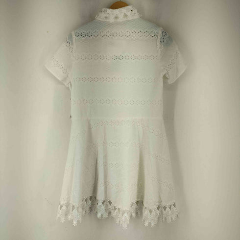 FUSSED URBAN COLLECTION カットーワーク S/S シャツワンピース レディース