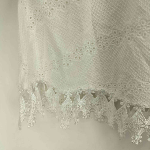 FUSSED URBAN COLLECTION カットーワーク S/S シャツワンピース レディース