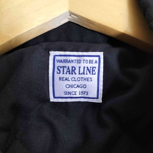 STAR LINE 裏地キルティング 中綿 ブルゾンジャケット メンズ