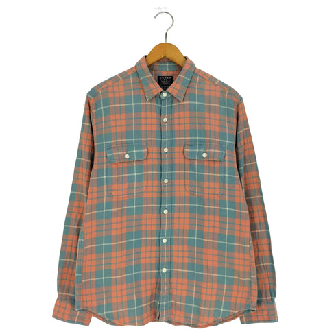 ジェイクルー J.CREW SPORTING コットン チェック ネルシャツ メンズ import:M