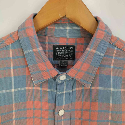 ジェイクルー J.CREW SPORTING コットン チェック ネルシャツ メンズ import:M