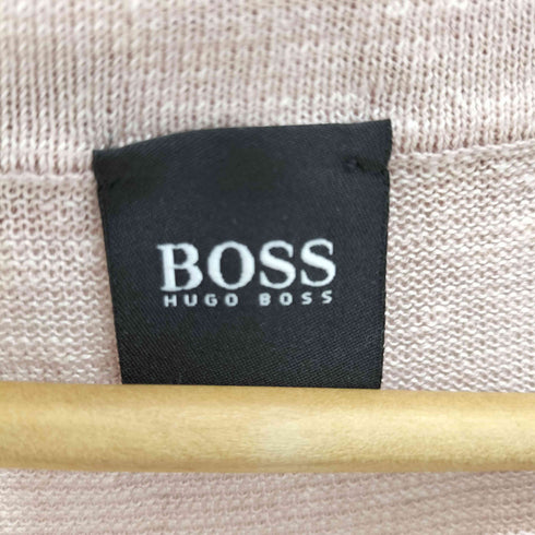 ヒューゴボス HUGO BOSS スキッパー リネン カットソー メンズ L