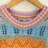 ザラ ZARA KNIT CROCHET TOP クロシェ編み コットンニットベスト レディース import:M