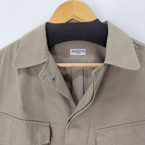 バグッタ Bagutta BRADK ミリタリーシャツジャケット メンズ M