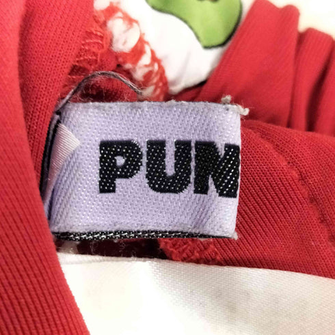 プニュズ PUNYUS サイドテープ ワイド ジャージパンツ レディース