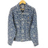 アベイシングエイプ A BATHING APE Monogram Metal One Point Denim Jacket メンズ JPN:L
