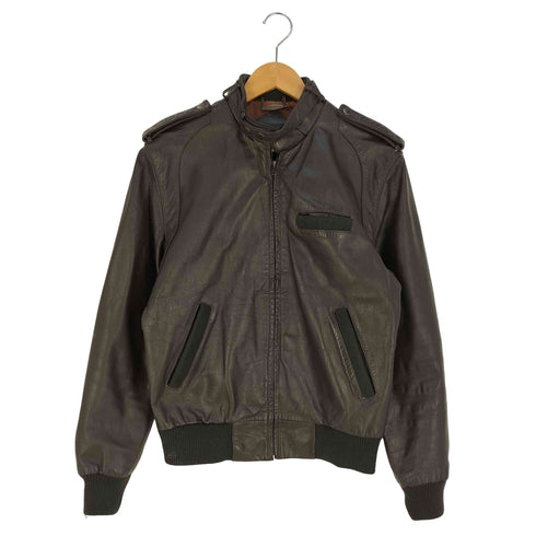 メンバーズオンリー MEMBERS ONLY Iconic Racing Leather Jacket アイコニック レーシング レザージャケット メンズ