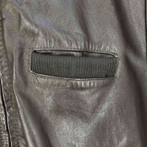 メンバーズオンリー MEMBERS ONLY Iconic Racing Leather Jacket アイコニック レーシング レザージャケット メンズ